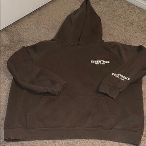 Muted green Essentials Fear of God Sweatshirt